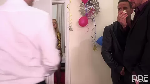 Massive Tits On NYE - PornWorld
