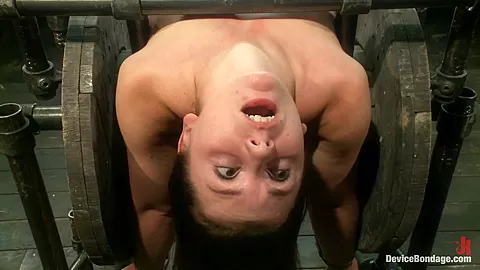 Sasha in Made to suffer, made to cum - restrictive bondage equals squirting orgasm - DeviceBondage