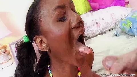 Ebony teen 18+ Dreaming a Cock Riding Fantasy