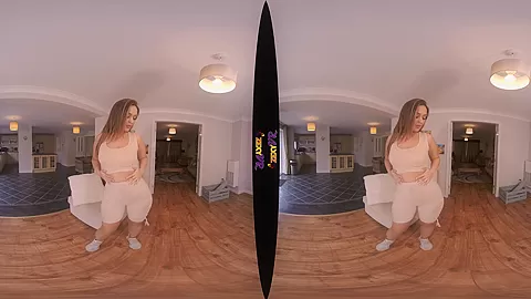 Working Up A Sweat - Big Tit Babe Striptease 3D Porn