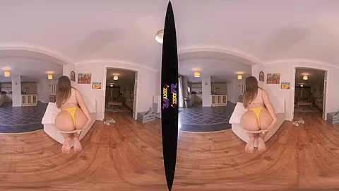 Working Up A Sweat - Big Tit Babe Striptease 3D Porn