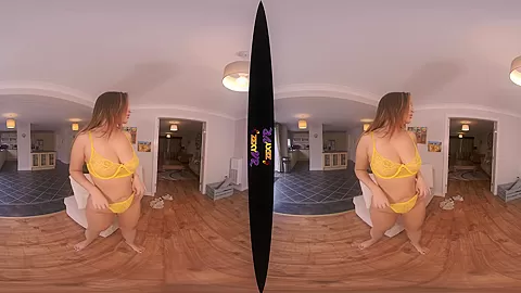 Working Up A Sweat - Big Tit Babe Striptease 3D Porn