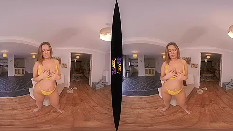 Working Up A Sweat - Big Tit Babe Striptease 3D Porn