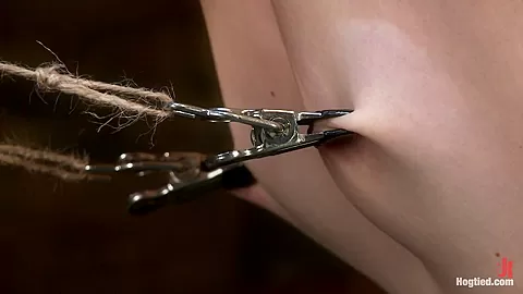 Severely Bound Into A Hogtie And Pulled To The Breaking Pointmade To Cum Over And Over - HogTied