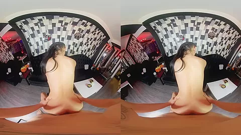 Lady and the Tramp - Brunette Ayana Blowjob and POV Sex