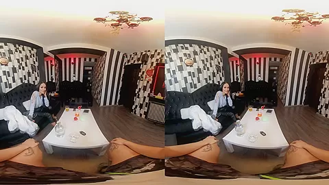 Lady and the Tramp - Brunette Ayana Blowjob and POV Sex