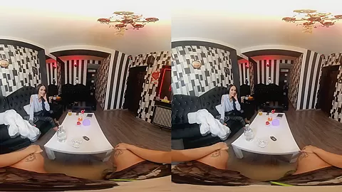 Lady and the Tramp - Brunette Ayana Blowjob and POV Sex