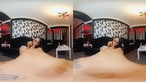 Lady and the Tramp - Brunette Ayana Blowjob and POV Sex