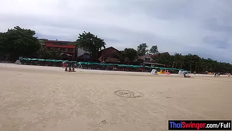 Bon voyage blowjob from his big boobs amateur Asian girlfriend