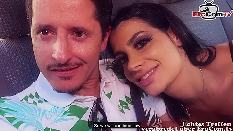 Sex in Taxi with hot latina milf in holiday pick up pov EroCom date