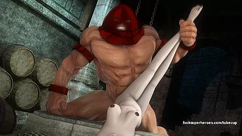 Thor and the Sexy Domino - Let's bust some nuts