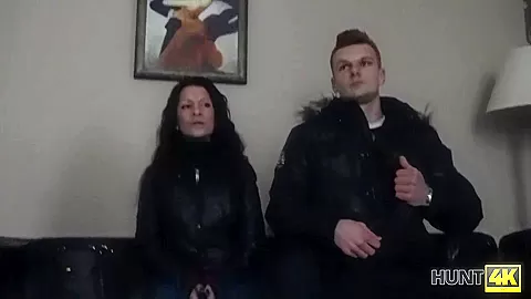 HUNT4K. Skinny miss gets in hands of rich gentleman for good payment