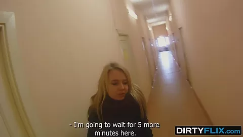 Chloe in Fucking job interview