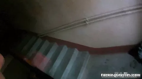 Kirsten in Spontaneous top-floor fucking