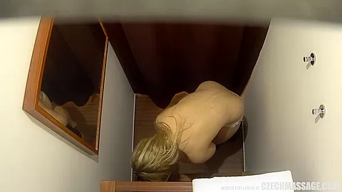 Young Girl Burst in Tears after Massage