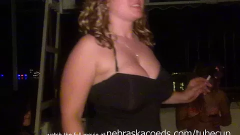hot girls home video flashing and naked partying