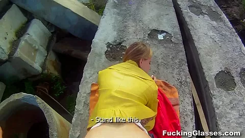 Amanda in Fucked on a construction site