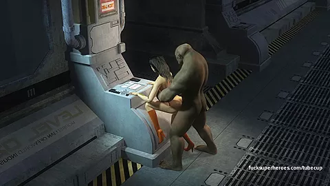 Wonderwoman Fucks Huge Troll Dick