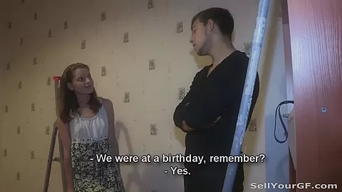 Olesya in She enjoys being a whore