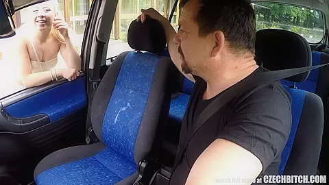 Cute Blonde teen 18+ Gets Driver´s Lesson