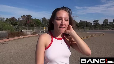 Amateur teen 18+ Hottie Hayden Fucks In Public Fo
