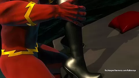 Vampirelle and Flash - Thick asses
