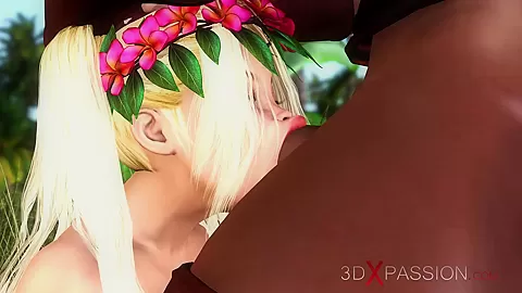 Outdoor sex! Cute blonde college girl and black bog cock