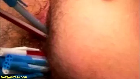 stepsis hairy ass toyed and fucked