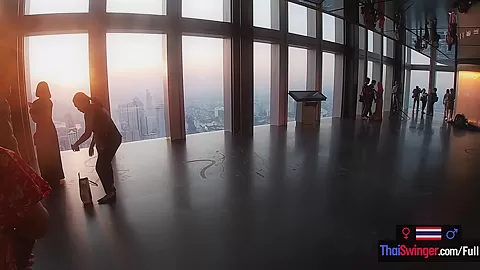 Amateur teen 18+ couple having sex after a day out in Bangkok Thailand