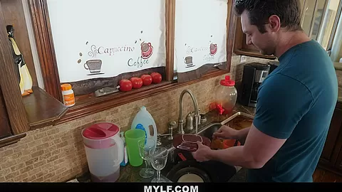 MYLF - Step mom Rewarding Helpful Stepson With A Hard Fuck