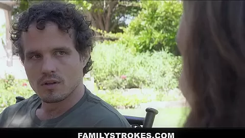 FamilyStrokes - Sneak Fucking My Stepbro While Step dad Is Home