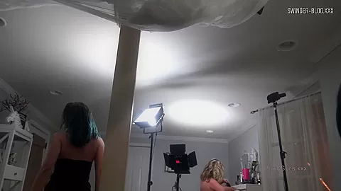 MILF in sexy lingerie gets her wet pussy licked in amateur video