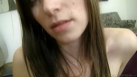 Blonde is fingered by Rocco until her twat gets all wet