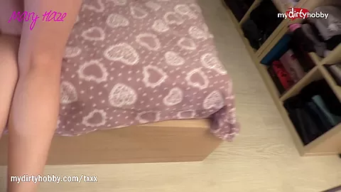 My Dirty Hobby - Skinny tight slut takes a long hard dick!