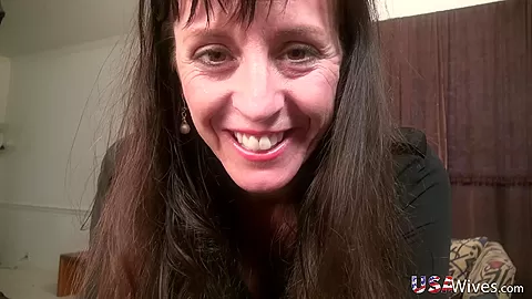 USAwives Horny Mature Lady Self Toy Masturbation