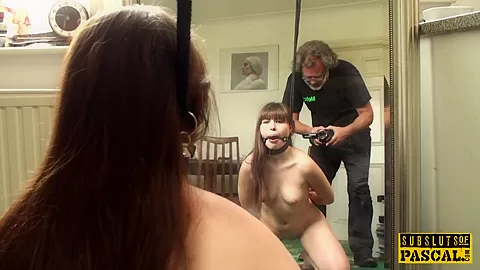 French sub slut assfucked by her maledom