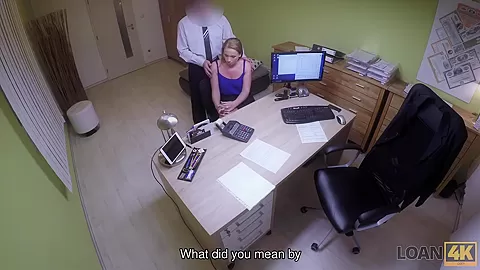 LOAN4K. Slut fucks and dreams to become professional businesswoman