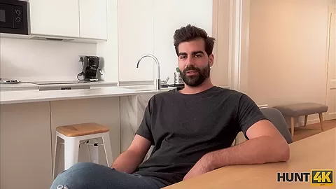 HUNT4K. Guy cant resist such beautiful girl and pays boyfriend to nail her