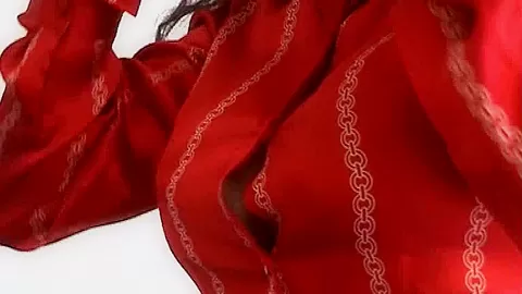 Trinity-Productions: Silk Blouse Office Feel Up