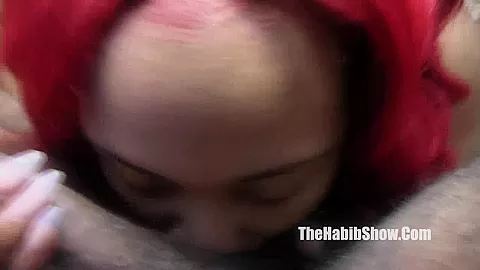layla red phat juicy pussy finger slobers on dick like ice cream
