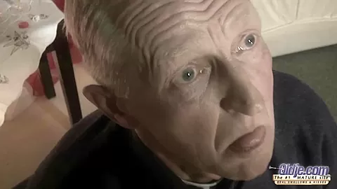 Very Old Man Fucks Girl And Cums On Tongue