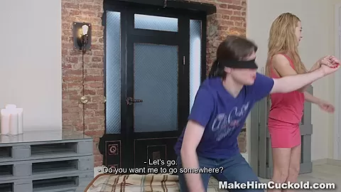 Make Him Cuckold - Cum-covered cuckold