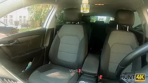 HUNT4K. Rich gentleman wants to touch boobs and drill cute pussy