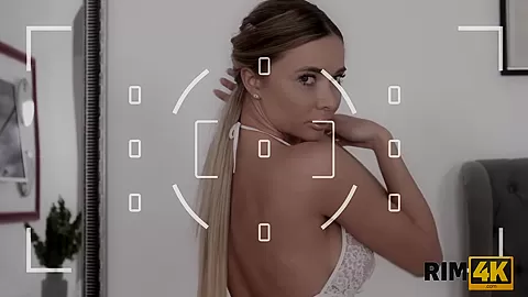 RIM4K. Man cant believe modest model wants to taste his butthole