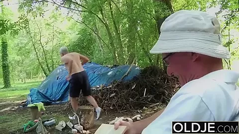 Naughty teen 18+ Ass Spanking by Grandpa And Kissing Fucked