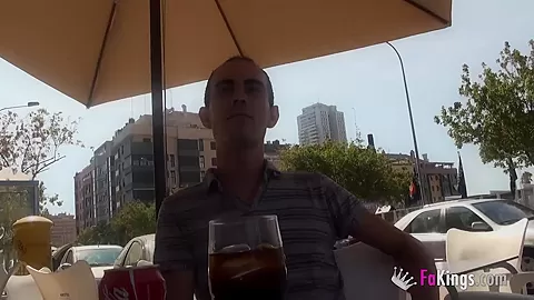 He sells his big boobed girlfriend to fuck some random guy