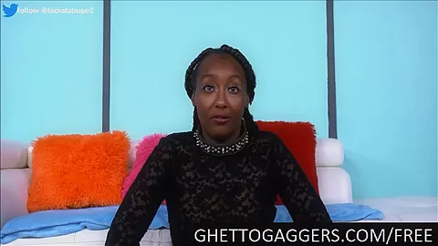 Black Bitch Does Her Duty As A Cock Sucker And Human Toilet