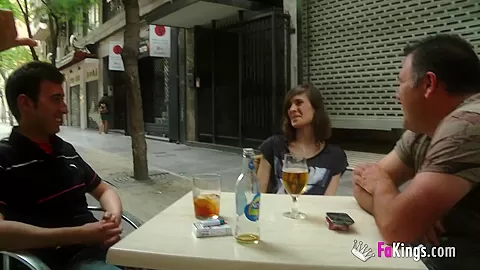 Ainara fucks two eager old fans