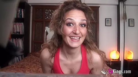 Hot Spanish masseuse gets dirty with her client
