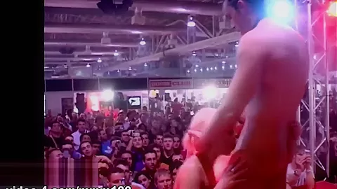 Marlon in Marlon, Fucking Live On Stage With Two Hot Girls - MMM100